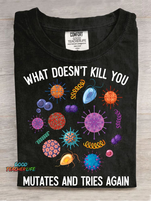Cell Casual Print T-Shirt