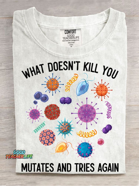 Cell Casual Print T-Shirt