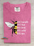 Teacher Vibes Casual Print T-Shirt