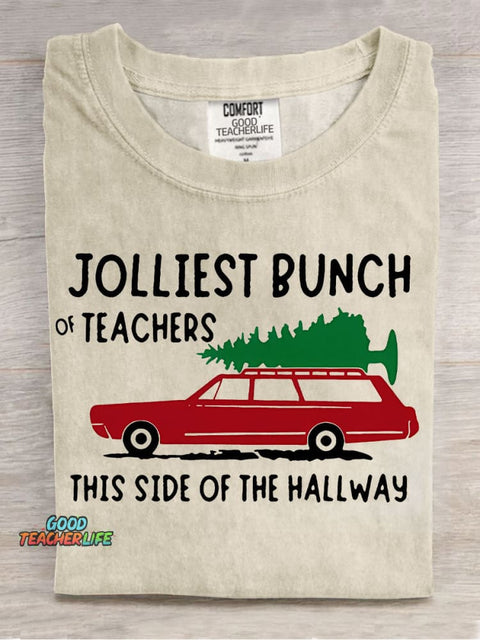 Teacher Funny Pattern Casual Print T-Shirt