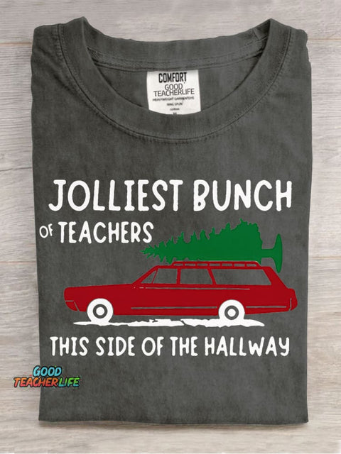 Teacher Funny Pattern Casual Print T-Shirt