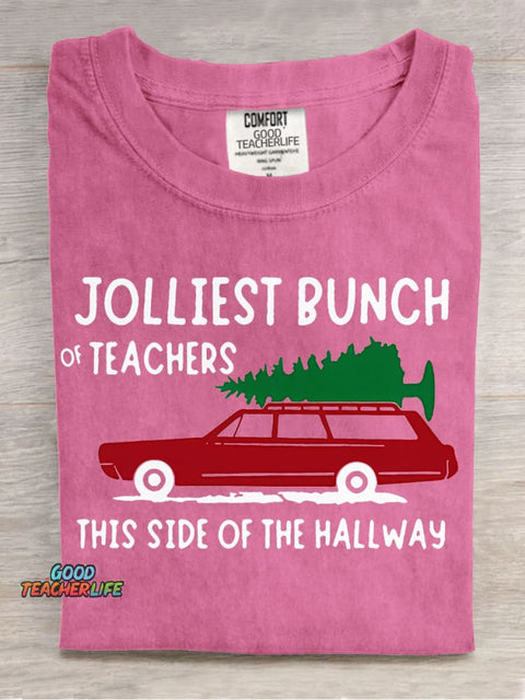 Teacher Funny Pattern Casual Print T-Shirt
