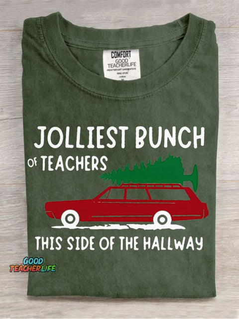 Teacher Funny Pattern Casual Print T-Shirt