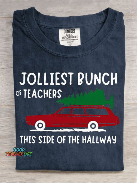 Teacher Funny Pattern Casual Print T-Shirt