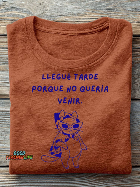 Cute Kitten Decorative Pattern T-shirt