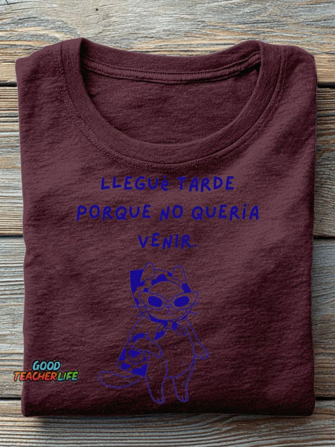 Cute Kitten Decorative Pattern T-shirt