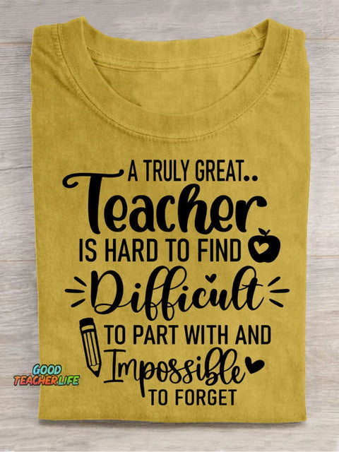 Teacher Decorative Pattern T-shirt