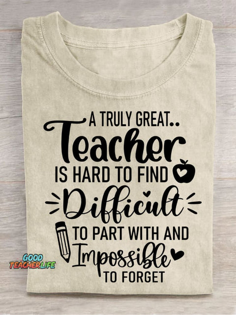 Teacher Decorative Pattern T-shirt
