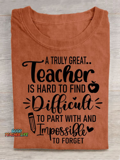 Teacher Decorative Pattern T-shirt