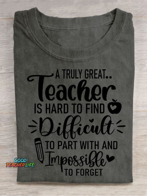 Teacher Decorative Pattern T-shirt