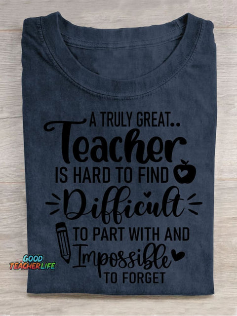 Teacher Decorative Pattern T-shirt