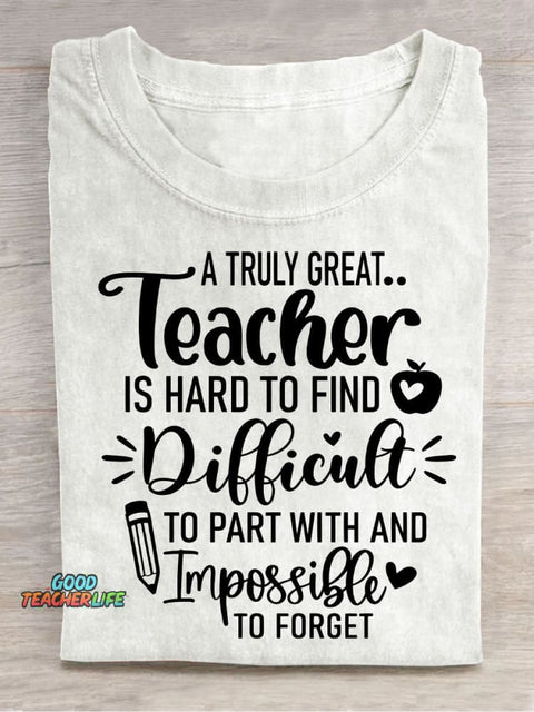 Teacher Decorative Pattern T-shirt