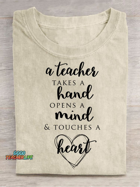 Teacher Decorative Pattern T-shirt