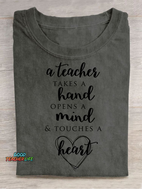 Teacher Decorative Pattern T-shirt