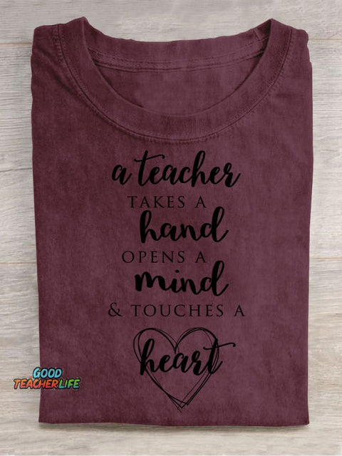 Teacher Decorative Pattern T-shirt