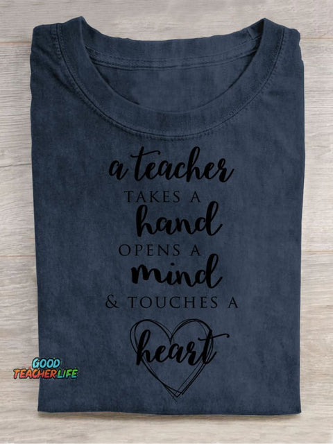 Teacher Decorative Pattern T-shirt