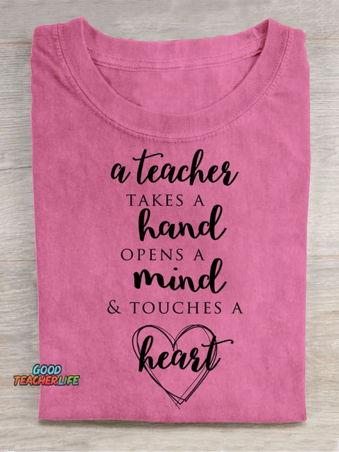 Teacher Decorative Pattern T-shirt