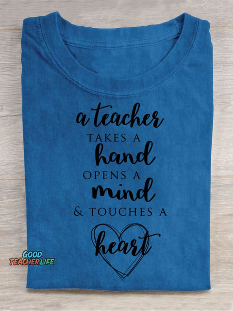 Teacher Decorative Pattern T-shirt