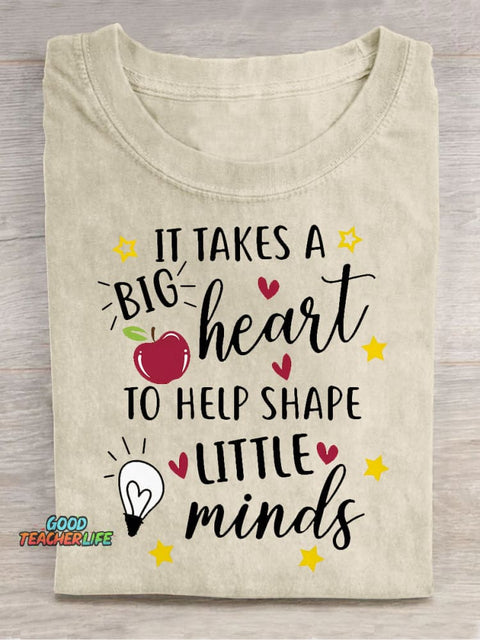 Minds Decorative Pattern T-shirt