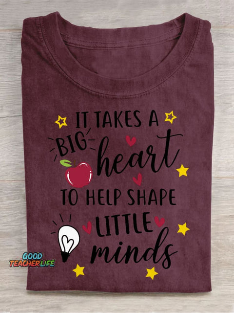 Minds Decorative Pattern T-shirt