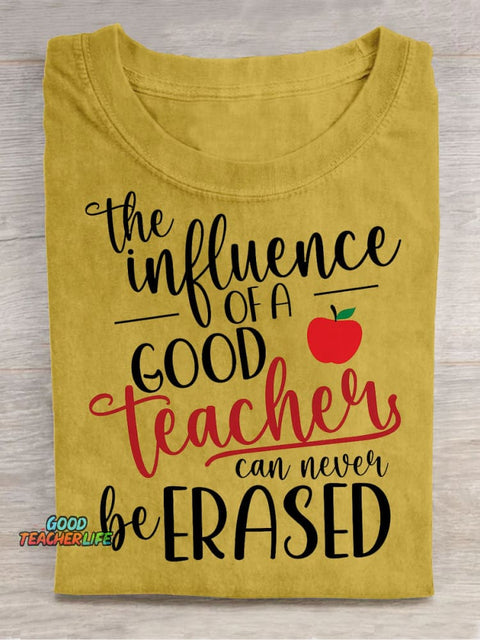 Teachers Decorative Pattern T-shirt