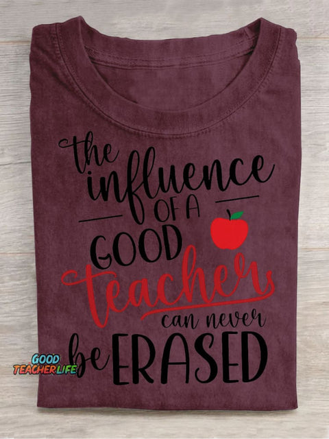 Teachers Decorative Pattern T-shirt