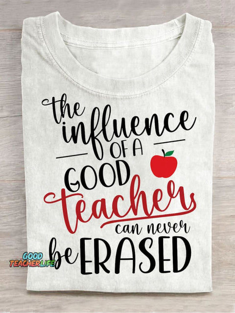 Teachers Decorative Pattern T-shirt