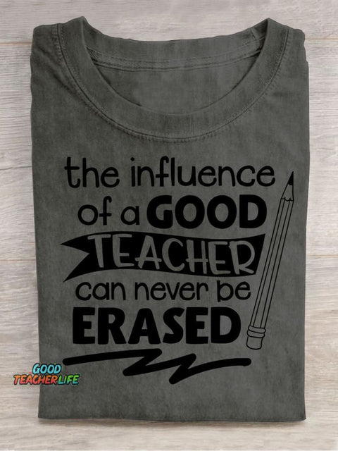The Good Teachers Decorative Pattern T-shirt