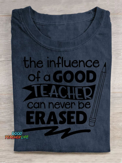 The Good Teachers Decorative Pattern T-shirt