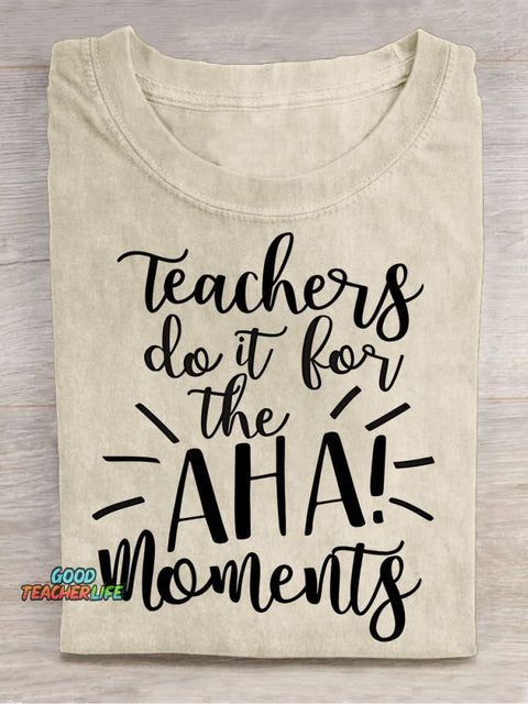 AHA Decorative Pattern T-shirt