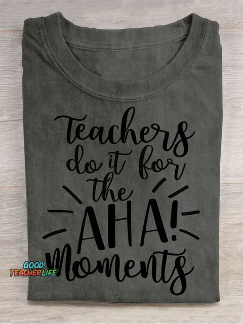 AHA Decorative Pattern T-shirt