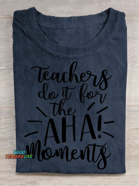 AHA Decorative Pattern T-shirt