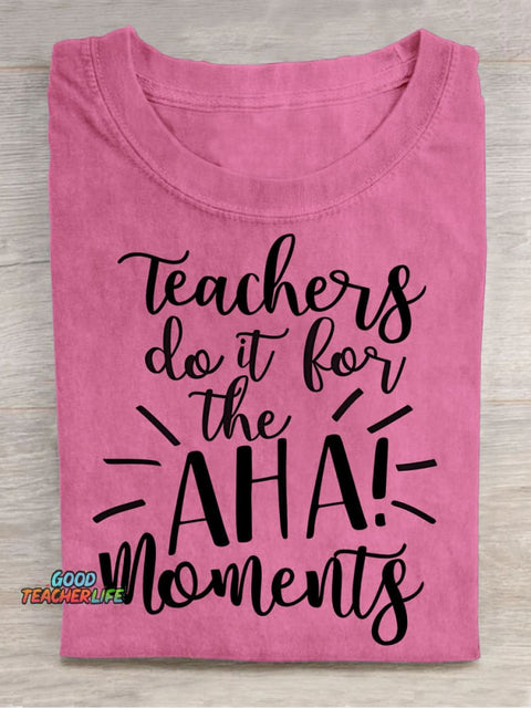 AHA Decorative Pattern T-shirt