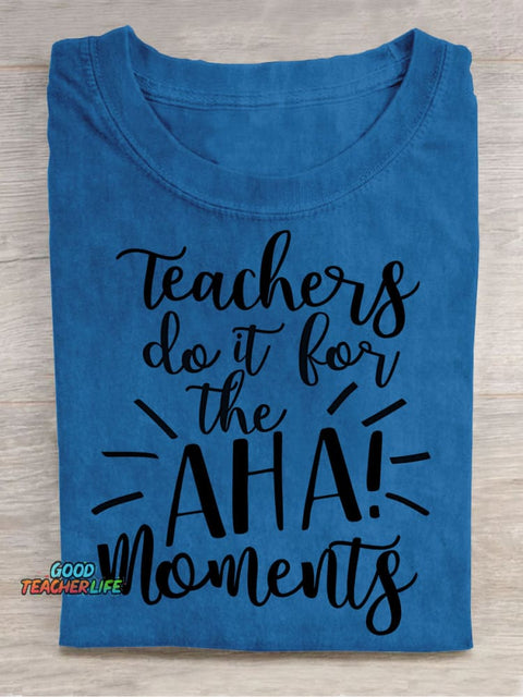 AHA Decorative Pattern T-shirt