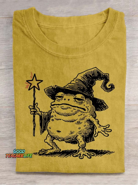 Wizard Toad Decorative Pattern T-shirt