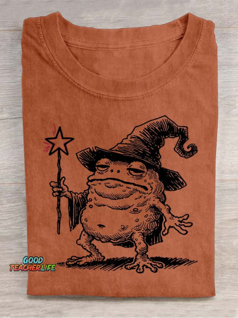 Wizard Toad Decorative Pattern T-shirt
