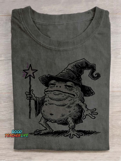 Wizard Toad Decorative Pattern T-shirt