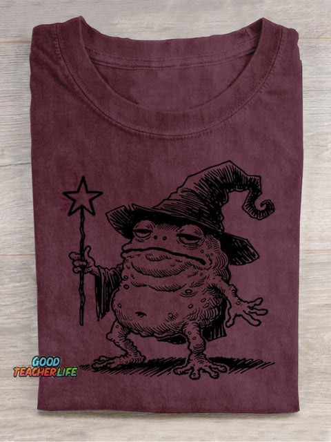 Wizard Toad Decorative Pattern T-shirt