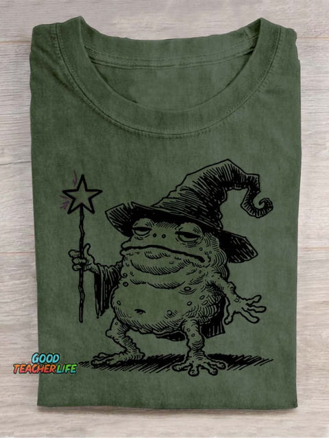 Wizard Toad Decorative Pattern T-shirt