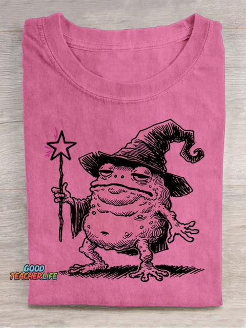 Wizard Toad Decorative Pattern T-shirt