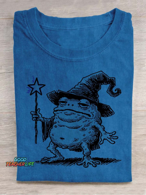 Wizard Toad Decorative Pattern T-shirt