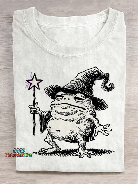Wizard Toad Decorative Pattern T-shirt