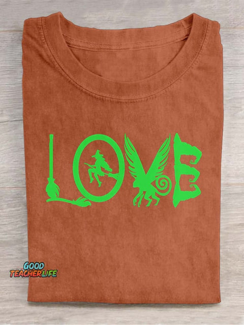 Wizard Love Decorative Pattern T-shirt