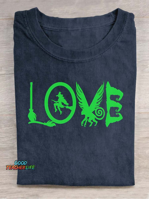 Wizard Love Decorative Pattern T-shirt