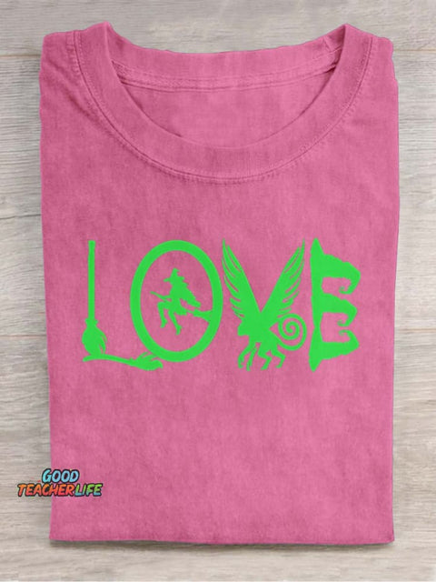 Wizard Love Decorative Pattern T-shirt