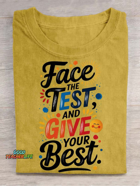 Give Your Best Decorative Pattern T-shirt