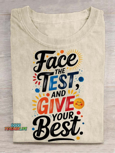 Give Your Best Decorative Pattern T-shirt