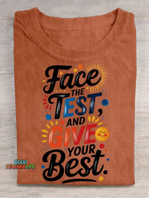Give Your Best Decorative Pattern T-shirt