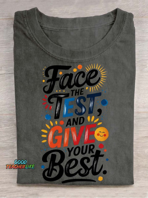 Give Your Best Decorative Pattern T-shirt