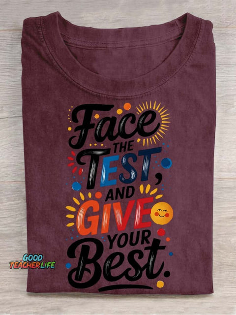 Give Your Best Decorative Pattern T-shirt